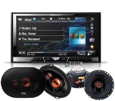 Pioneer AVH-4400BT & GAS Alpha h�gtalare